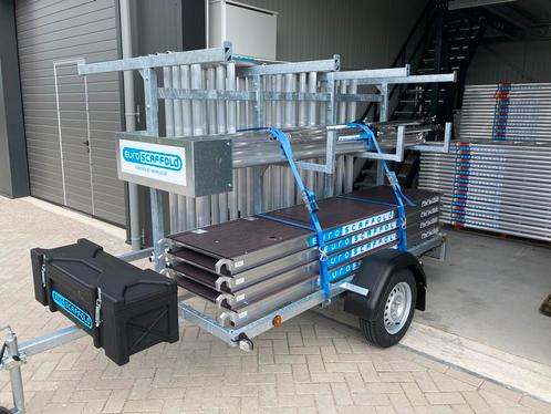 Aanbieding Steigertransporter met rolsteiger Carbon 10,20m, Doe-het-zelf en Verbouw, Steigers, Nieuw, Verzenden