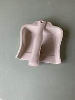 Tafelschuier met opvangbord  wit porselein, Ophalen of Verzenden, Nieuw, Rechthoekig, Porselein of Keramiek