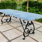 * hardsteen tafel gieijzer & smeedijzer roest tuintafel, Ophalen, Nieuw, Rechthoekig, Staal