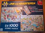 Jan van Haasteren puzzel 2x 1000, Hobby en Vrije tijd, Denksport en Puzzels, Ophalen, 500 t/m 1500 stukjes, Zo goed als nieuw