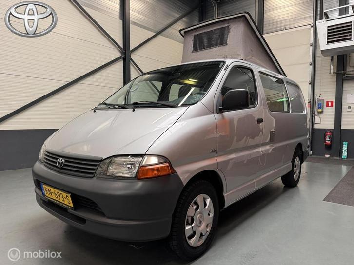 Toyota HIACE 2.5 D4-D 90 Camper Airco|Cruise|Solar|Trekhaak, Caravans en Kamperen, Campers, Bedrijf, tot en met 2, Buscamper of Camperbus