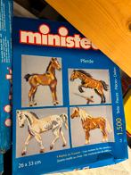 2x Ministeck Paarden Set, Hobby en Vrije tijd, Ministeck, Ophalen of Verzenden, Zo goed als nieuw, Box-set