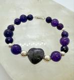 Amethist Armband - Zilver 950, Sieraden, Tassen en Uiterlijk, Paars, Nieuw, Ophalen of Verzenden, Met edelsteen