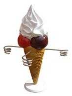 ijscaroussel 40 cm - ijscaroussel 4 ijsjes, Ophalen, HorecaBeelden, Nieuw, HorecaBeelden