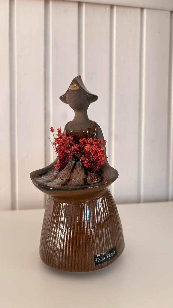 Zweedse Bloemenmeisje Ulla Skogh Keramiek, Antiek en Kunst, Antiek | Keramiek en Aardewerk, Ophalen of Verzenden