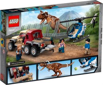 LEGO Jurassic World Carnotaurus Dinosaurus Achtervolging beschikbaar voor biedingen