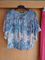 Te koop: Betty Barclay voile blouse - Ibiza-style Mt.40, Maat 38/40 (M), Betty Barclay, Ophalen of Verzenden, Zo goed als nieuw