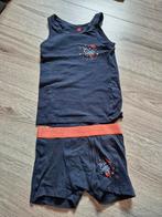Leuke set: hemdje en boxer met raket! Hema maat 110/116, Ophalen of Verzenden, Gebruikt, Maat 110