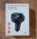 Draadloze FM-zender/MP3-speler met autolader, Verzenden
