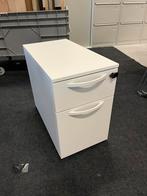 3x Steelcase ladeblok smal en met sleutel, Ophalen, Minder dan 50 cm, 1 of 2 laden, Geen