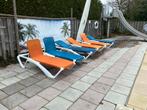6 Strandbed ligbed Zwembad, Tuin en Terras, Ophalen of Verzenden, Gebruikt, Kunststof