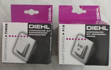 DIEHL vintage Light Control PIR 507-25150 en Timer 507-15150