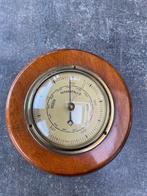 Antieke barometer- scheepsbarometer 15cm, Antiek en Kunst, Antiek | Gereedschap en Instrumenten, Ophalen of Verzenden