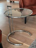 Glazen bijzettafel, 45 tot 60 cm, Minder dan 55 cm, Rond, Ophalen of Verzenden