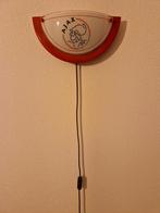 Ajax Muurlamp - Voetbal Fan!, Ophalen of Verzenden, Gebruikt, Glas, Retro