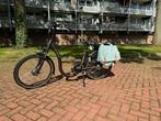 Mooie zgan fiets met lage instap, Fietsen en Brommers, Elektrische fietsen, Zo goed als nieuw, 51 tot 55 cm, 50 km per accu of meer