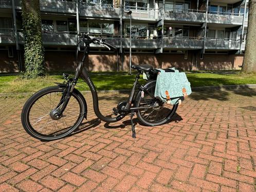 Mooie zgan fiets met lage instap, Fietsen en Brommers, Elektrische fietsen, Zo goed als nieuw, Overige merken, 51 tot 55 cm, 50 km per accu of meer
