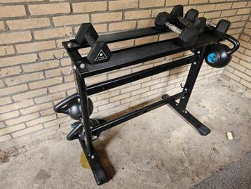 Tunturi Opbergrek - voor Dumbbells / Halterschijven / Halter beschikbaar voor biedingen