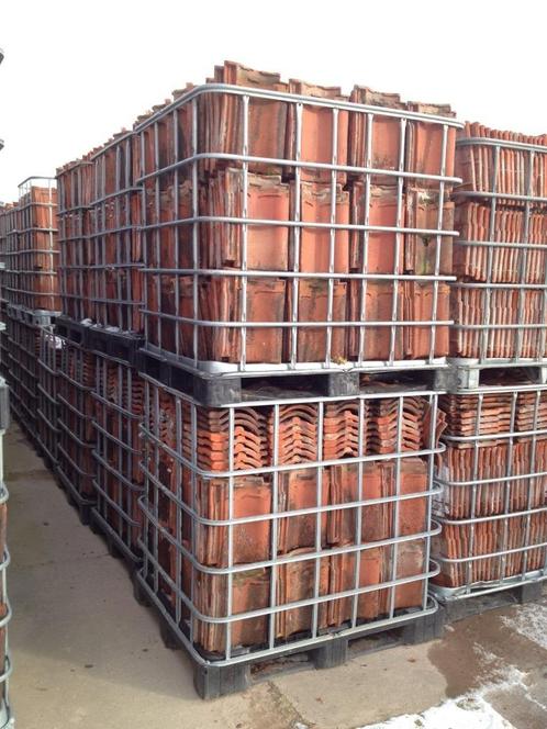 7000 stuks vh rood dakpan van Hulst Harlingen 35x25,5cm., Tuin en Terras, Tegels en Klinkers, Gebruikt, Overige typen, Overige materialen