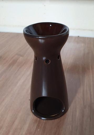 Bruine Aromabrander / Geurbrander Waxmelt Brander ZGAN  beschikbaar voor biedingen