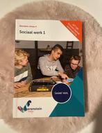 Boek Sociaal werk 1, niveau 4 - Angerenstein welzijn, Overige vakken, Boom, Ophalen of Verzenden, Zo goed als nieuw