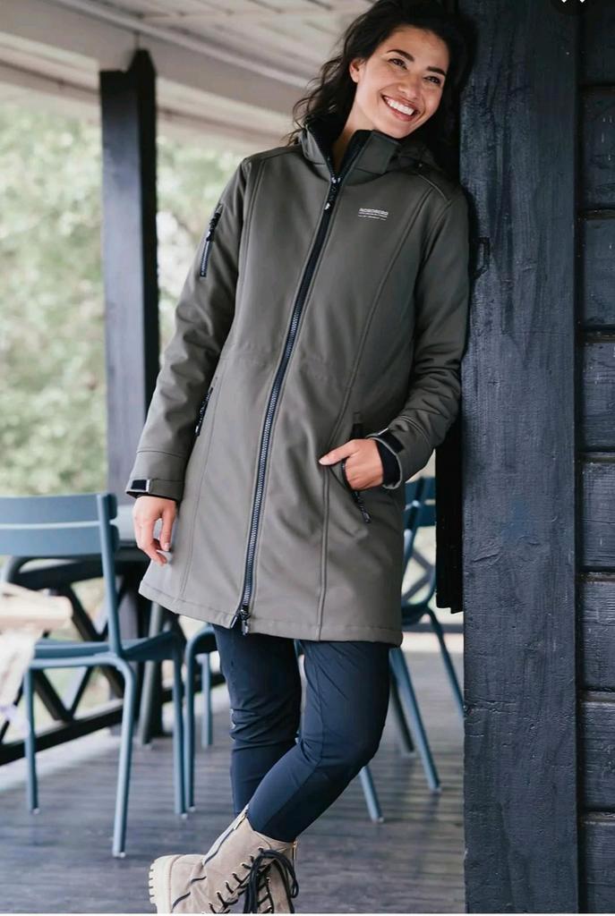 Nordberg Softshell Jas - Maat M - Groen NIEUW, Kleding | Dames, Jassen | Winter, Nieuw, Maat 38/40 (M), Groen, Ophalen of Verzenden