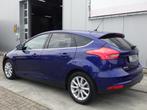 Ford Focus 1.5 AUT 180PK Titanium Edition, Camera, Zeer Comp, Zwart, 4 cilinders, Blauw, Leder en Stof