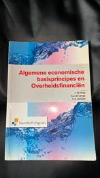 Algemene Economische Basisprincipes En Overheidsfinanciën, Boeken, Nieuw, Ophalen of Verzenden