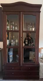 Klassieke vitrine kast, Huis en Inrichting, Ophalen, Gebruikt, 200 cm of meer, Klassiek