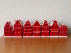 7 verschillende Postcode Loterij Hollandse Huisjes, Diversen, Kerst, Ophalen, Zo goed als nieuw