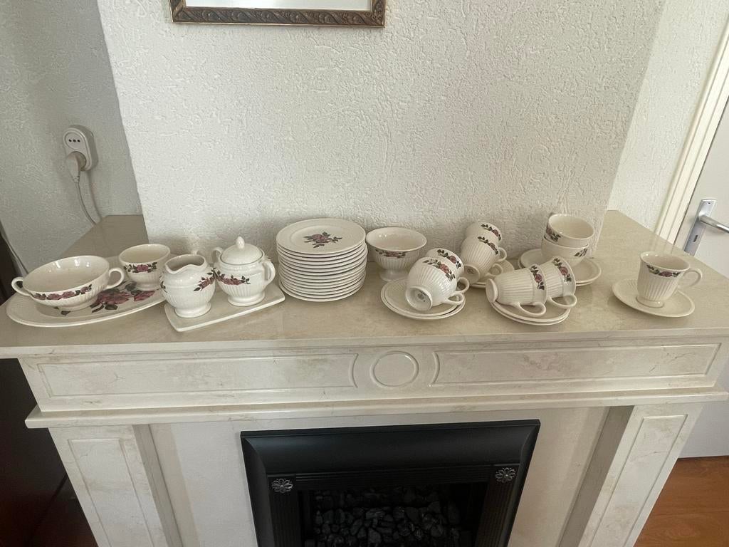 Wedgewood Briar Rose Servies, Ophalen, Gebruikt, Wedgwood, Aardewerk