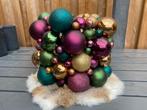 Decoratieve kerstballenvaas – feestelijke kerstdecoratie, Ophalen of Verzenden