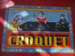 oud kinder croquet spel 30er jaren voor in huis, Antiek en Kunst, Ophalen of Verzenden