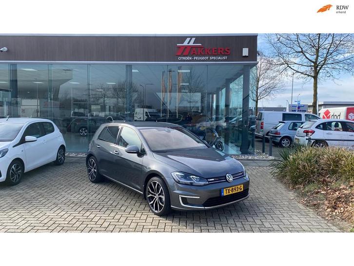 Volkswagen E-Golf E-Golf, Auto's, Volkswagen, Bedrijf, Te koop, Golf, ABS, Adaptive Cruise Control, Airbags, Airconditioning, Boordcomputer