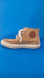 Converse All Star sneakers, bruin leer, maat 36,5. 8A3, Kleding | Dames, Schoenen, Tweedehands verkoop, Tweedehands verkoop, Bruin