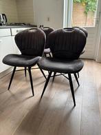 Eetkamerstoelen, Huis en Inrichting, Stoelen, Ophalen, Zo goed als nieuw, Grijs, Vier
