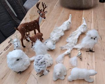 Diverse figuurtjes voor in de kerstboom beschikbaar voor biedingen