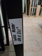 88x211,5cm binnendeur stomp Staallook zwart rookglas SL19, Ophalen, Zevenaar, 80 tot 100 cm, 215 cm of meer