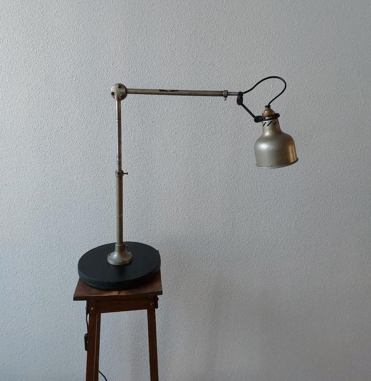 Industriële Lamp LUMINA Atelier werkplaats Architecten Lamp, Antiek en Kunst, Antiek | Lampen, Ophalen of Verzenden