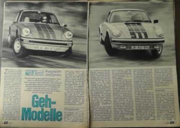 Porsche 911 Carrera 2.7 / RS 210 pk 1973-1975 ? 23x autotest beschikbaar voor biedingen