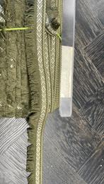Franje band legergroen 2x25mtr, Ophalen of Verzenden, Nieuw, Lint, Band of Elastiek