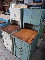 Gave industriële ladekasten, Huis en Inrichting, Ophalen, Gebruikt, 50 tot 100 cm, Minder dan 100 cm