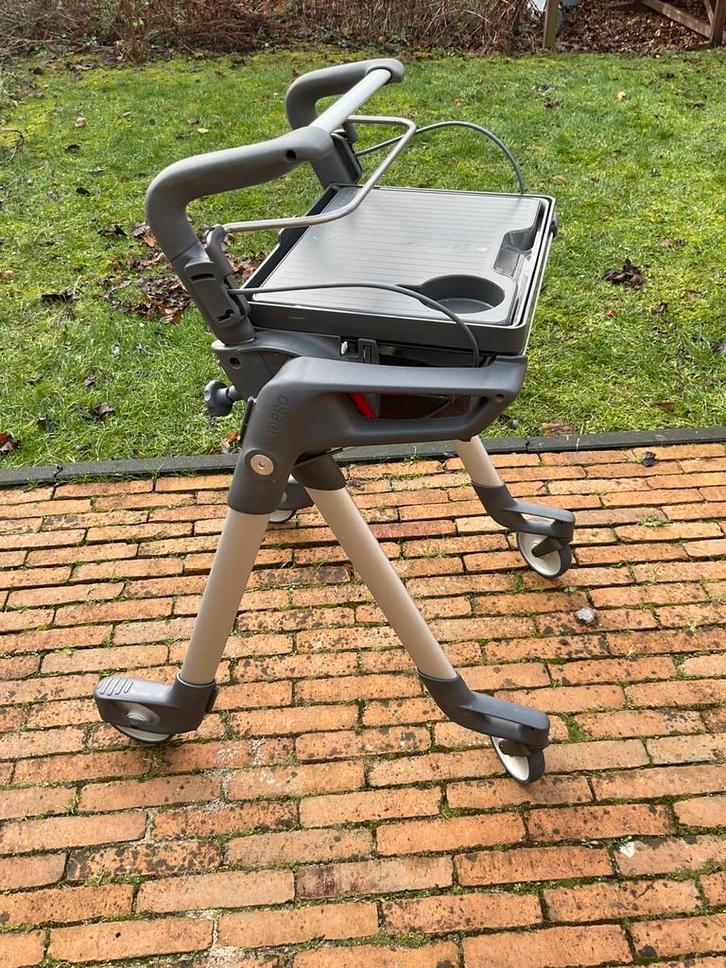 Topro Hestia indoor rollator voor binnen grijs + handleiding, Diversen, Rollators, Zo goed als nieuw, Ophalen