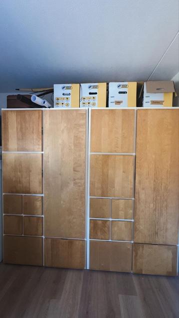 IKEA Rakke (nu Visthus) 2x kledingkasten gratis beschikbaar voor biedingen