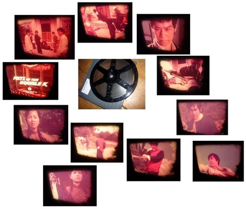 8mm film 2x Karate films 120mtr geluid kleur, Audio, Tv en Foto, Filmrollen, 8mm film, Verzenden