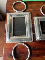 Riviera Maison Decoratie Set: Fotolijstjes, Haken & Cake Pla, Ophalen, Wit, Zo goed als nieuw, Metaal