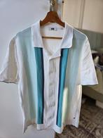 Overhemd met dessin WE Fashion maat L, Wit, Ophalen of Verzenden, Zo goed als nieuw, Halswijdte 41/42 (L)