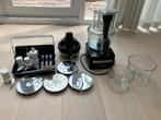 Magimix foodprocessor 3200XL zwart met citruspers, 2 tot 3 liter, Ophalen of Verzenden, Zo goed als nieuw, 2 snelheden