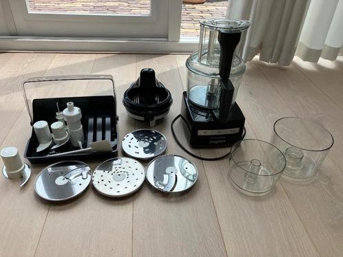 Magimix foodprocessor 3200XL zwart met citruspers, Witgoed en Apparatuur, Keukenmixers, Zo goed als nieuw, 2 tot 3 liter, 2 snelheden