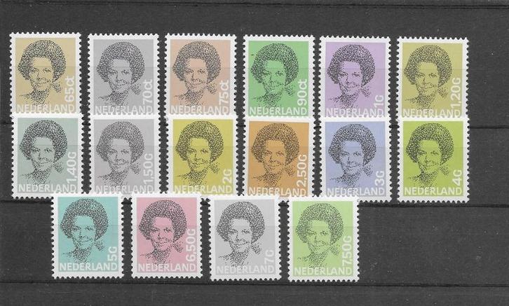 Nederland 1981, NVPH 1237 t/m 1252, Postfris., Postzegels en Munten, Postzegels | Nederland, Postfris, Na 1940, Verzenden